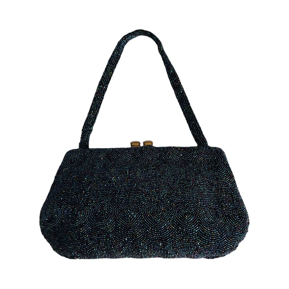 Gorgeous Vintage Walborg Hand Beaded Evening Bag